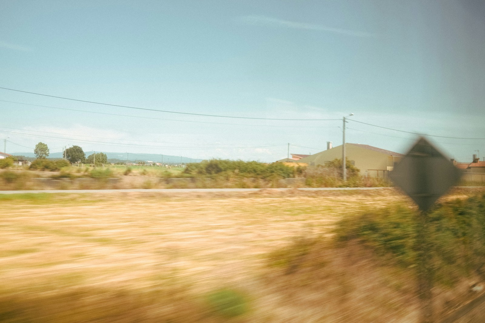 Gravel road through the Algarve countryside on the Trans Algarve route